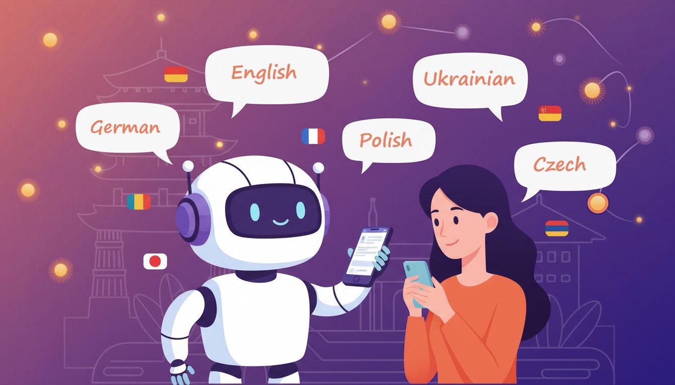 Language learning with AI