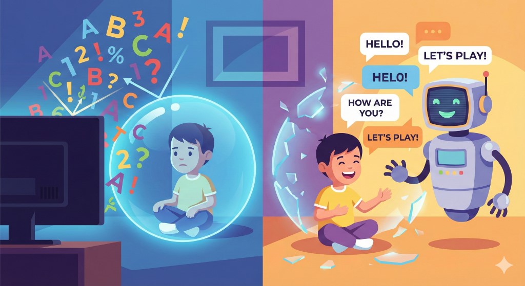 The "TV Child" Study: Why Passive Listening Is a Trap